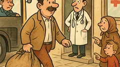 Vic: Mujo izlazi iz autobusa kod doktora